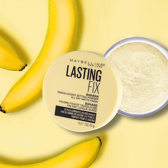 Maybelline Banana Powder Loose Setting Face Powder, Shade 1 Count