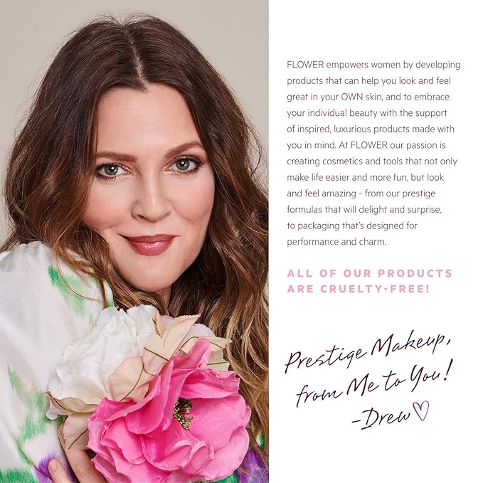 FLOWER Beauty By Drew Barrymore Liquid Blush Makeup Vegan (Bitten)