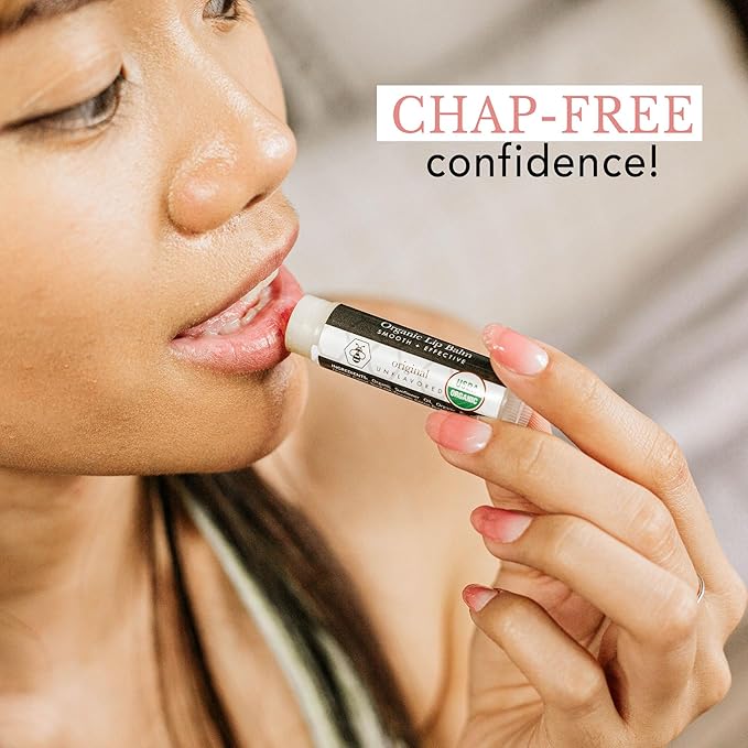 Organic Lip Balm - 4 Pack