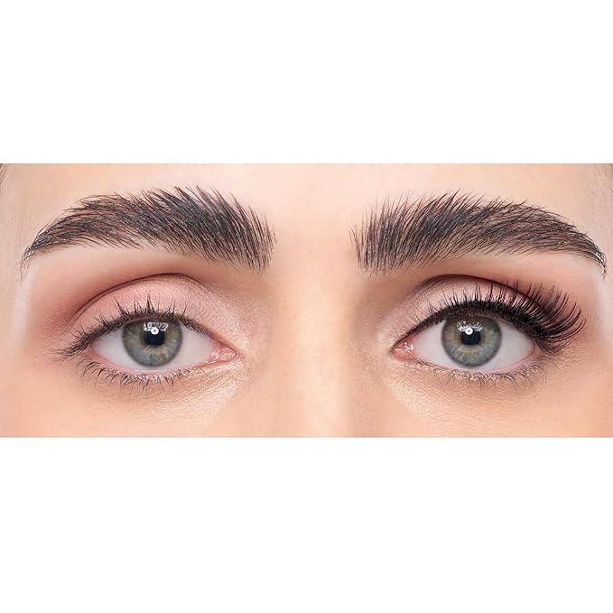 Eylure Press On Pre-Glued False Eyelashes, 3/4 Length Lashes, No. 005, 1 Pair