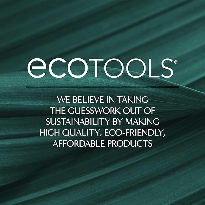 EcoTools Curl Activating Detangler Hairbrush, Gently Detangle Wet Hair, Style, Define, & Enhance Curly & Wavy Hair, Less Hair Breakage & Fall Out, Renewable Bamboo, Vegan & Cruelty-Free, 1 Count