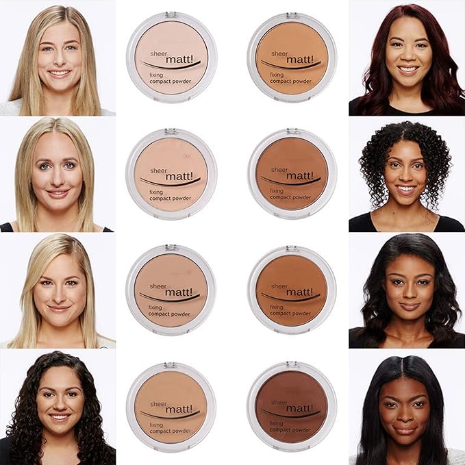MAEPEOR Pressed Powder 8 Colors Oil Control Matte (olden Beig) 05 G