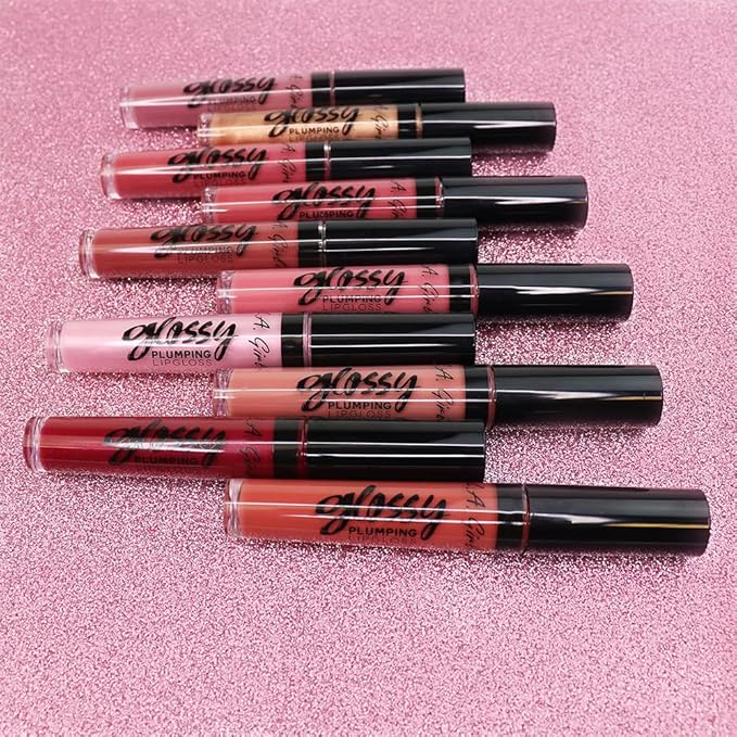 L.A. Girl Glossy Plumping Lipgloss- Juicy, 0.17 Fl Oz