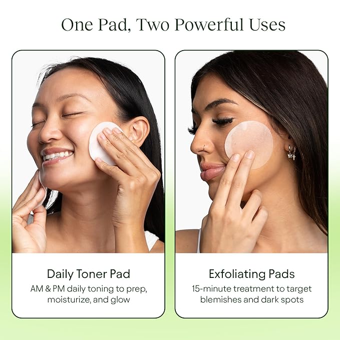 Korean Skincare Anti-Aging, Dark Spot & Wrinkle Minimizing Toner Pads - Hydrating with Snail Mucin, Centella Asiatica, Niacinamide, Peptides - For Polished & Youthful Skin - 100 Count