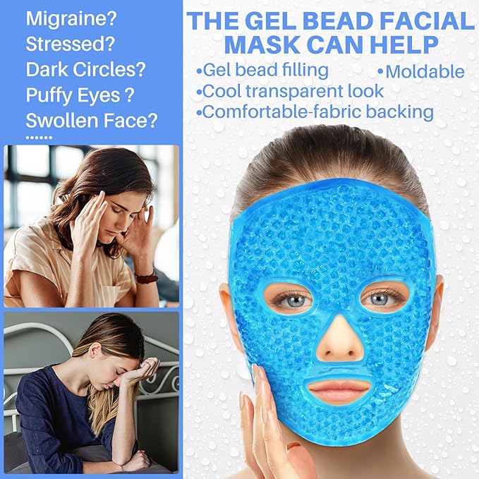 Ice pack cold face, eye