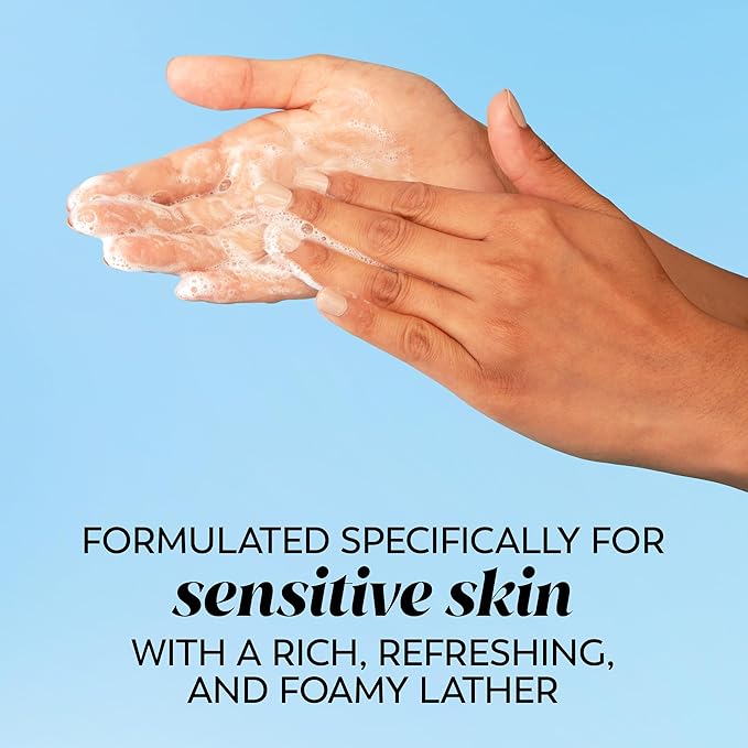Olay Cleanse Gentle Foaming Face Cleanser for Sensitive Skin, Fragrance Free, 6.7 Fl Oz (Pack of 3)