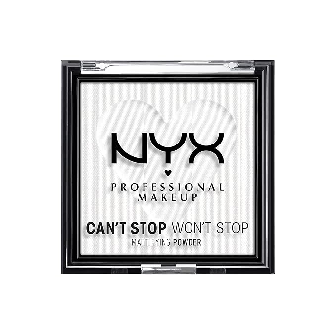 NYX PROFESSIONAL MAKEUP Can't Stop Won't Stop Mattifying Pressed Powder - Bright Translucent