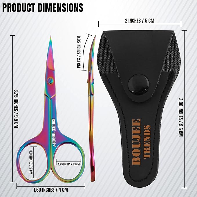 Nail Scissors, Toenail Eyebrow Mustache