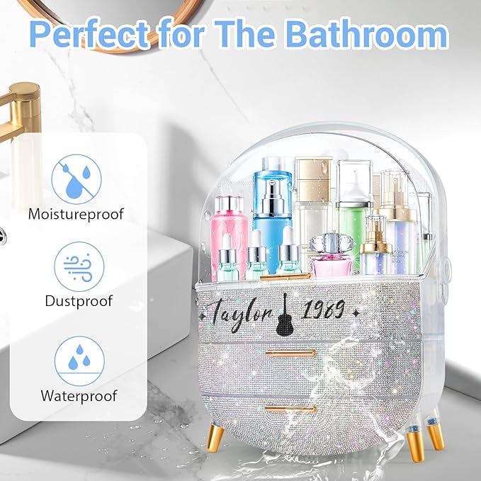 Teen girls gift makeup organizer,skincare