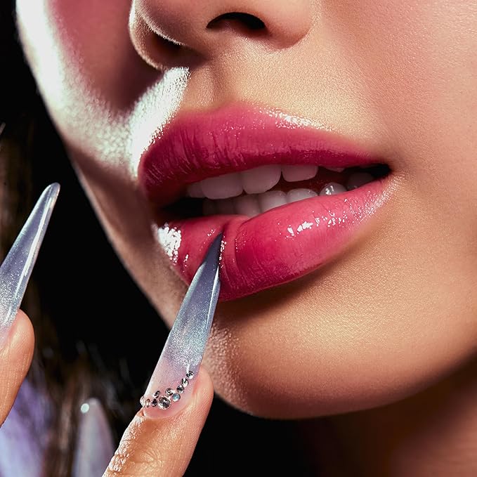 LipLock Jelly Serum for Dry Lips, Long-Lasting, Hydrating, Plumping, Glossy Mask with Rose PDRN, Carrot Collagen, Pillow Peptide, Moisturizing Tinted Lip Balm. (Grape Crush)