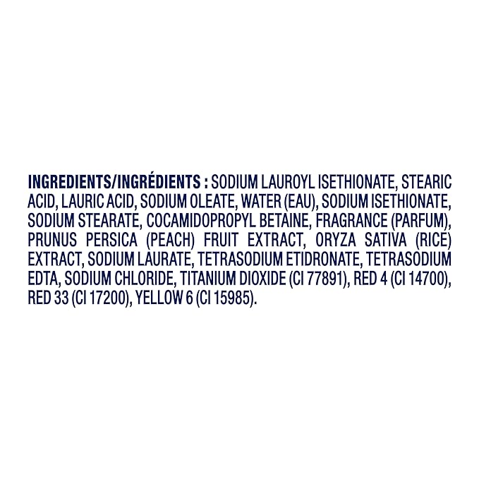 Dove Beauty Bar Soap Rebalancing White Peach & Rice Milk, 14 Count for a Nourished and Moisturized Skin, with ¼ Moisturizing Cream Plant-Based Formula, 3.75 oz