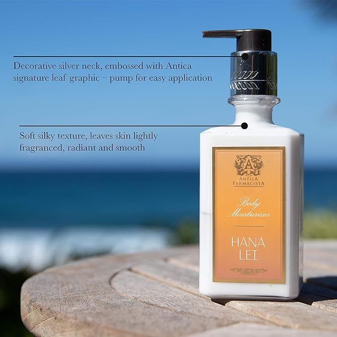 Antica Farmacista Body Moisturizer - Moisturizing Scented Lotion - Premium Body Moisturizer - Luxury Gift for Women & Men - Hand & Skin Hydration -Peonia, Gardenia & Rosa, 10 Fl Oz