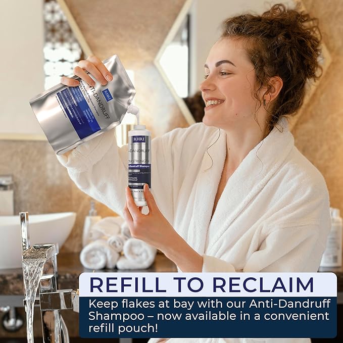 Anti Dandruff Shampoo Anti Fungal Dandruff Mens Shampoo | Medicated, Clarifying, Psoriasis & Biotin Shampoo w/Salicylic Acid | For Dry, Itchy, Flaky, Irritated Scalp & Hair