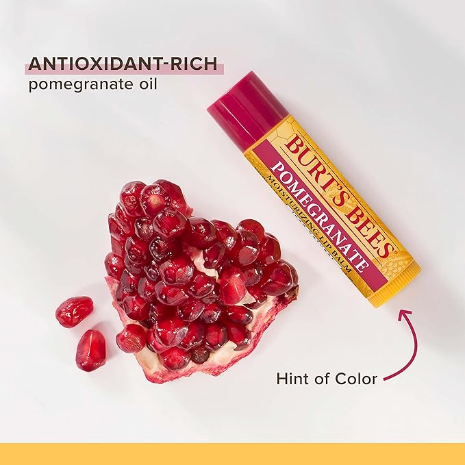 Burt's Bees Lip Balm - Pomegranate,