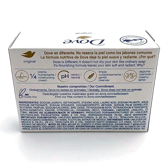 White Moisturizing Cream Beauty Bar Dove 3.75 oz Soap(3 pack)