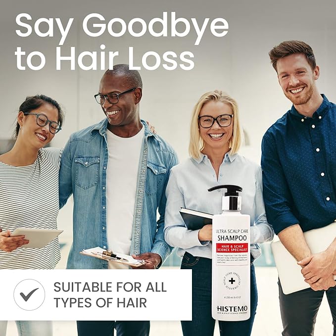 Ultra Scalp Care Shampoo - DHT Blocking Hair Restoration, Biotin for Growth & Hair Loss Prevention for Men & Women, for Oily or Colored/Treated Hair (8.45 oz)