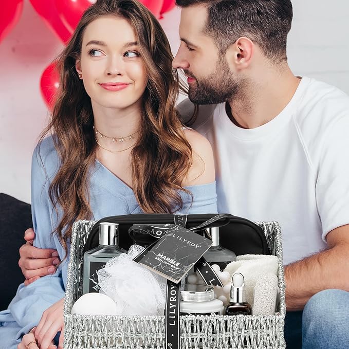 Fathers Day Gifts for Men Dad - 10-Piece Ultimate Bath & Body Gift Set for Women, Spa Gift Basket, Spa Collection with Bath Bomb | Mother's Day, Christmas, Birthday Gifts, All Occasion Holiday Present