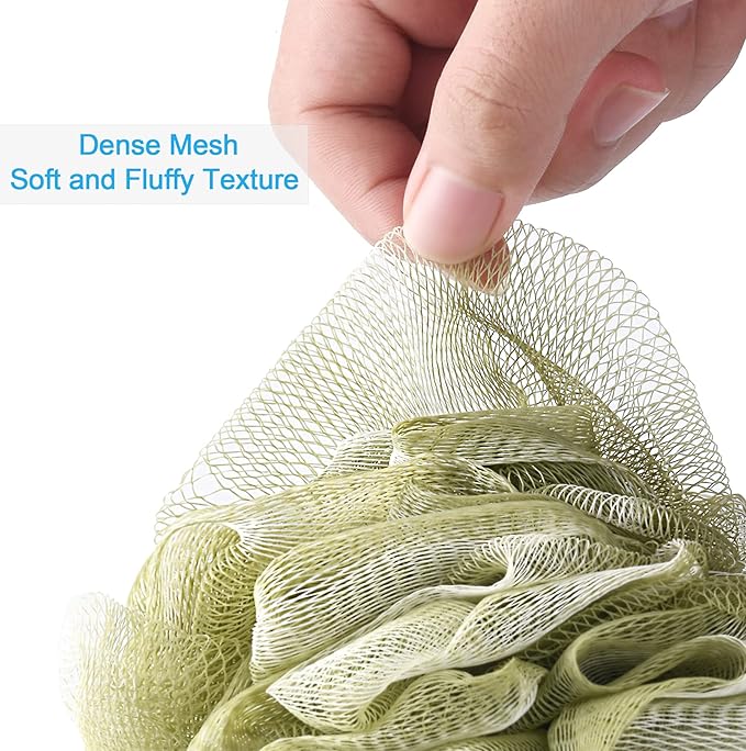 Amazerbath loofah sponge 60g/piece, exfoliating