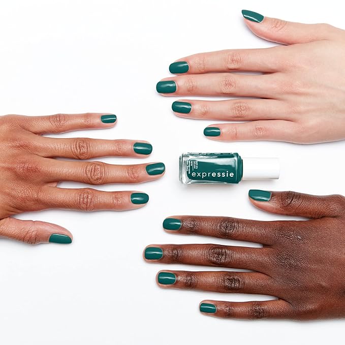 Essie expressie, Quick-Dry Nail Polish, 8-Free Vegan, Kelly Vegan,