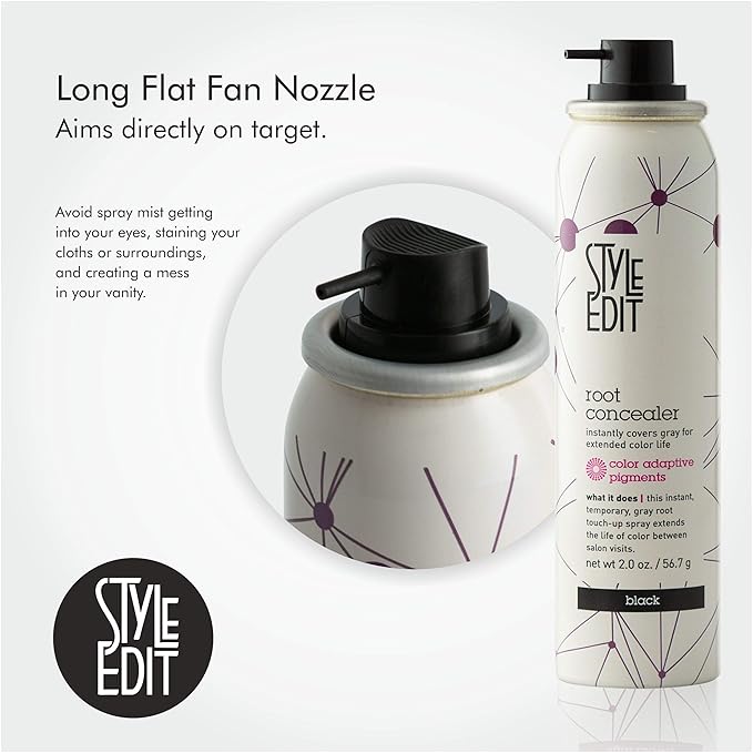 STYLE EDIT Black Root Concealer