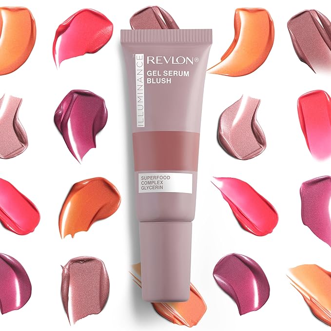 Revlon Illuminance Gel Serum Blush, Visibly Plump Cheeks, fl oz.