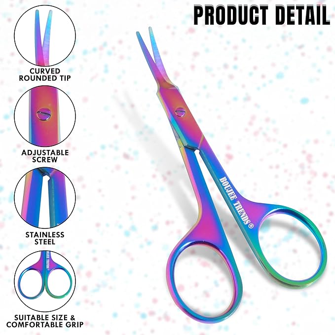 Nail Scissors, Toenail Eyebrow Mustache