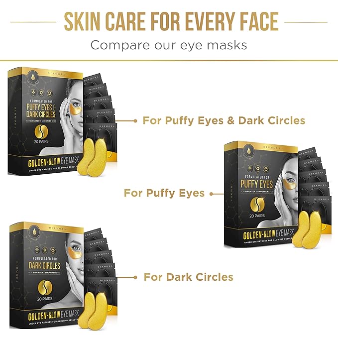 Dermora golden glow under eye