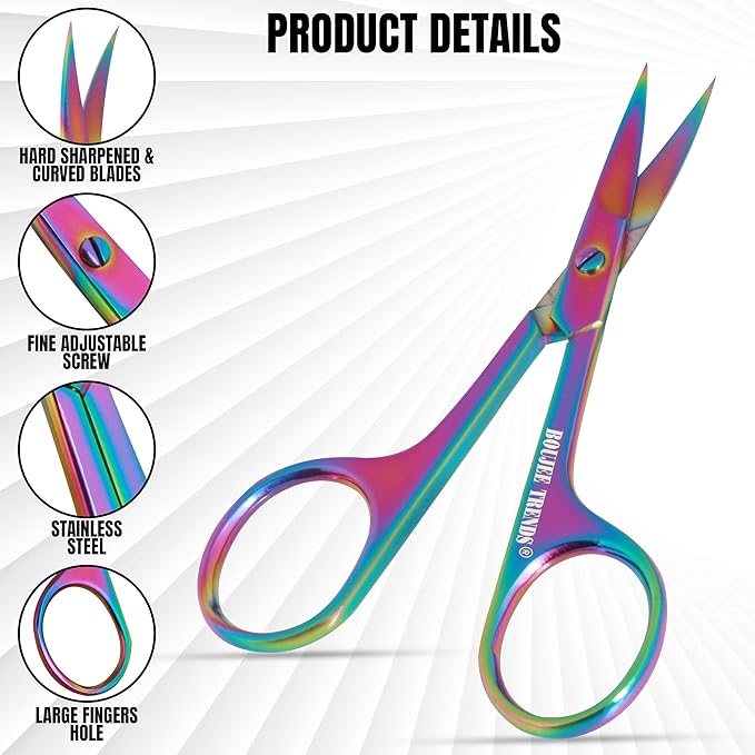 Nail Scissors, Toenail Eyebrow Mustache