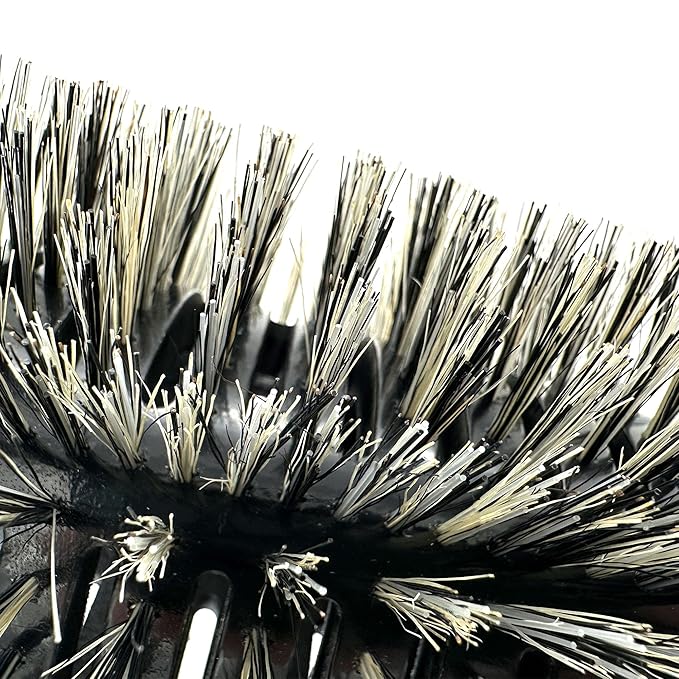 Phillips Brush Luxe Monster Vent 2 Professional Hair Brush (4.5” Diameter Barrel) – Black & Rose Gold Vented Hairbrush with Nylon Reinforced Boar Hair Bristles, Ergonomic Rubber Grip