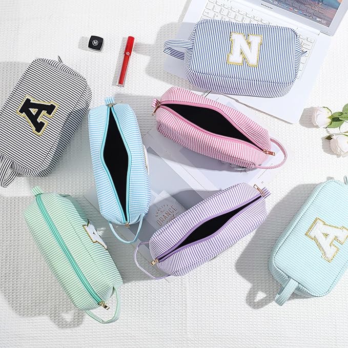 YOOLIFE Initial Makeup Bag for
