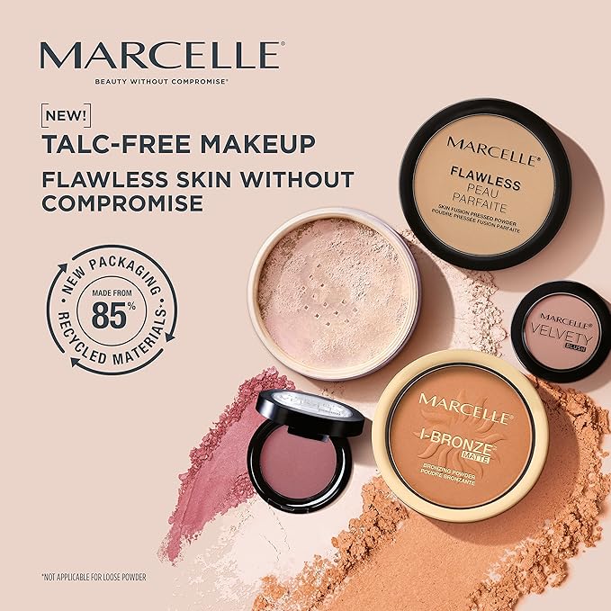 Marcelle Loose Setting Face Powder, Medium Translucent, Talc-Free, Cruelty-Free, 1.. 94 Oz