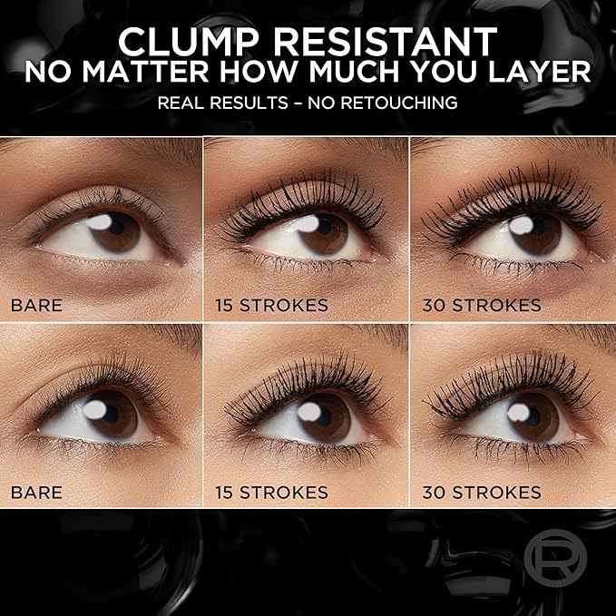 L'Oreal Paris Paradise Big Deal Waterproof Mascara, Volumizing and Lengthening Formula, Buildable, Clump Resistant, Black Mascara, 0.33 Fl Oz