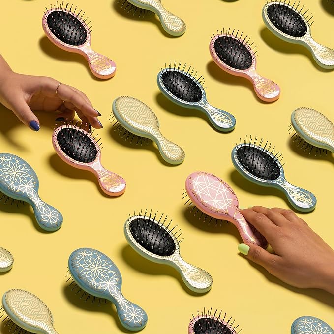 Wet Brush Mini Detangler Brush Geo, Confetti