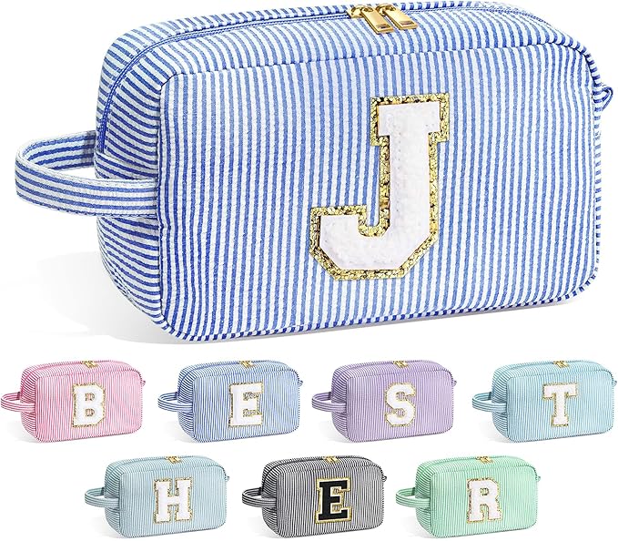 YOOLIFE Initial Makeup Bag for