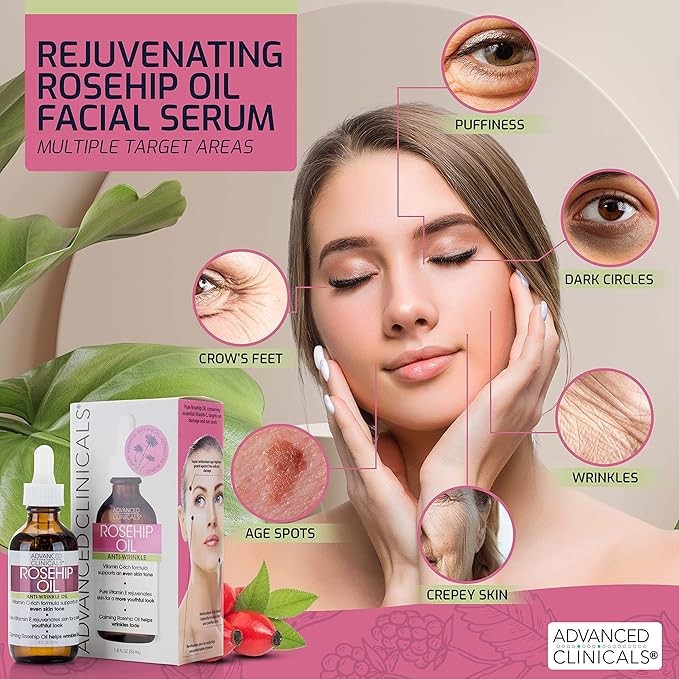 Advanced clinicals rosehip oil for