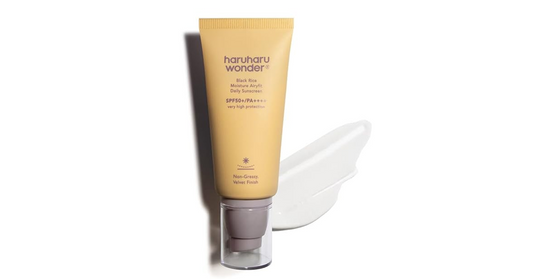 Rhvip Beauty | Haruharu Wonder Black Rice Sunscreen for Daily Hydration & Velvet Finish