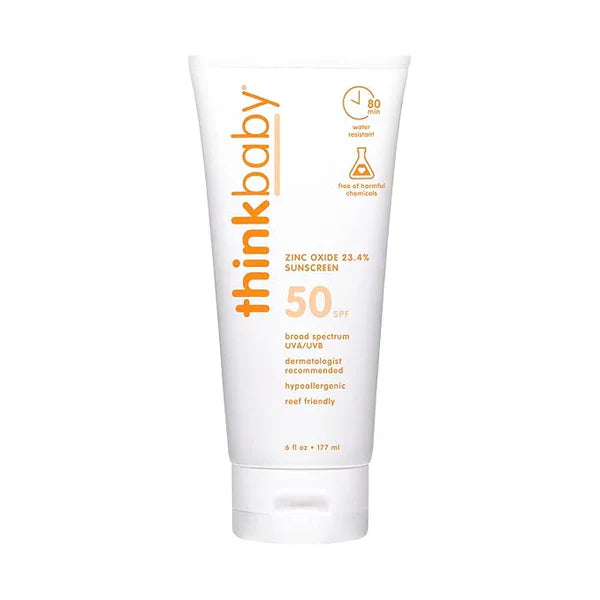 Thinkbaby SPF 50+ Baby Sunscreen Review | Safe Mineral Sunblock for Babies – Rhvip Beauty