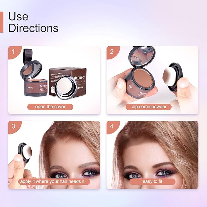 Hair cover-up powder