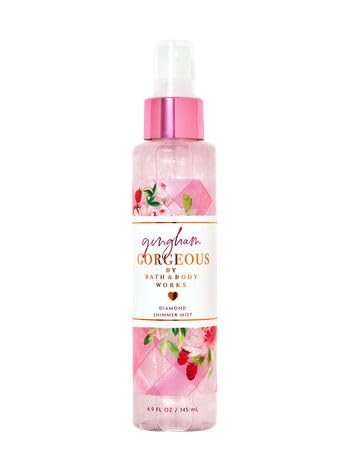 Bath & Body Works Bath and Body Works Diamond Shimmer Mist 4.9 Fluid Ounce (Gingham Gorgeous)