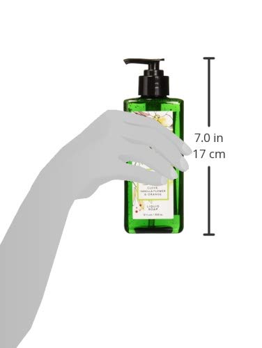 Liquid Soap, Shea Butter Enriched (12 oz), No. 8 - Clove, Vanilla Flower & Orange