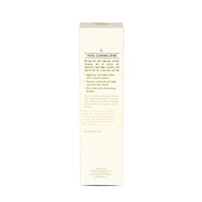 Hylunia Skincare Gentle Cleansing Lotion 5.1 oz with Hyaluronic Acid & Olive Oil Squalene – Hydrating, Non-Drying, pH Balanced Facial Cleanser for Sensitive & Mature Skin, Makeup Remover