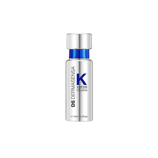 DS Dermasensa K Super Eye Serum, 0.5 fl oz (15ml) – Vitamin K & Arnica Formula for Dark Circles & Puffiness