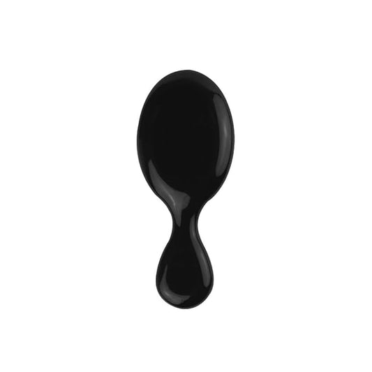 Wet Brush Detangling Brush, Mini Detangler Brush (Black) - Wet & Dry Tangle-Free Hair Brush for Women & Men - No Tangle Soft & Flexible Bristles for Straight, Curly, & Thick Hair