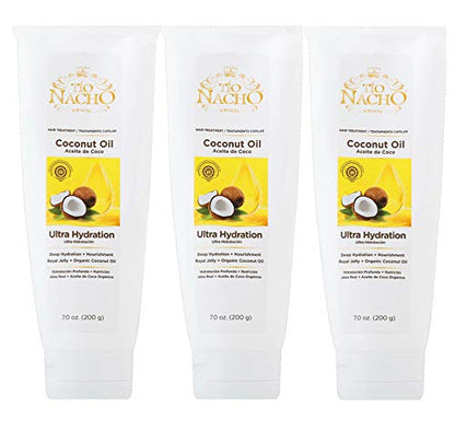 Tio Nacho Coconut Oil Treatment Value Pack, 7 Fl Oz (Pack of 3)