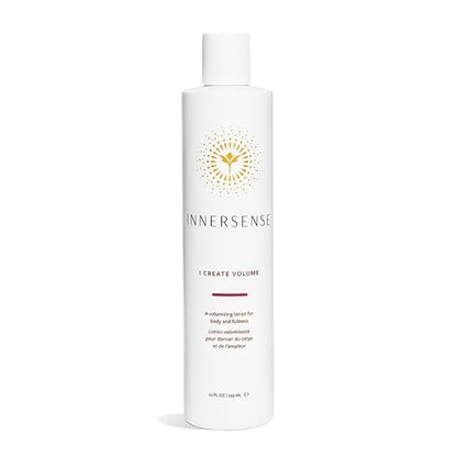 INNERSENSE Organic Beauty - Natural I Create Volume Hair Volumizing Lotion | Non-Toxic, Cruelty-Free, Clean Haircare (Full Size, 10 fl oz | 295 ml)