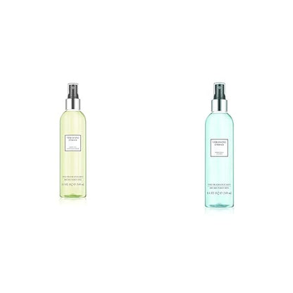 Vera Wang Embrace Body Mist Spray for Women, Green Tea & Pear Blossom, 8 Fluid Oz with Periwinkle and Iris Scent, 8 Ounce Body Mist Spray Passionate