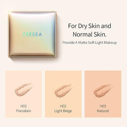ZEESEA Pressed Powder The British Museum Egypt Series Foundation (H03#Natural)