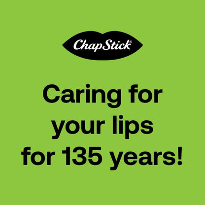 ChapStick Bulk Lip Balm Green Apple, Lip Care Tubes, 0.15 oz, 144 ct case