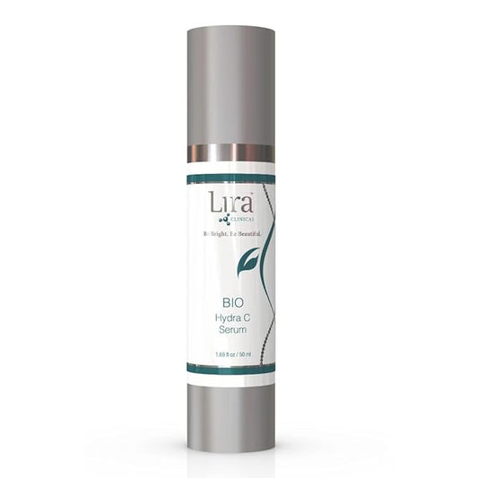 Lira Clinical BIO Hydra C Serum - Vitamin C Serum for Face - Anti Aging Serum with Plant Stem Cell and Antioxidants - Perfect Hydrating Face Serum for Dry Skin, Dehydrated, and Sensitive - 50 ml