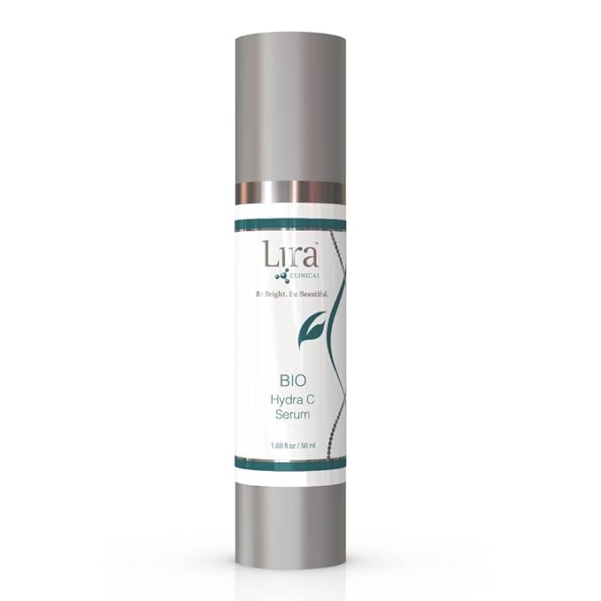 Lira Clinical BIO Hydra C Serum - Vitamin C Serum for Face - Anti Aging Serum with Plant Stem Cell and Antioxidants - Perfect Hydrating Face Serum for Dry Skin, Dehydrated, and Sensitive - 50 ml